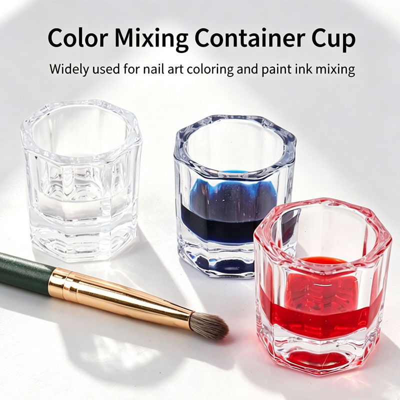 Acrylic Powder Clear - 1 pièce Bol en verre cristal