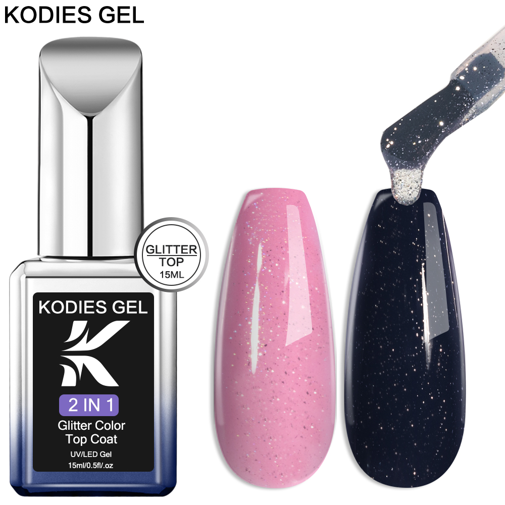 Nail Art Chrome - KODIES GEL Starlight couche de finition