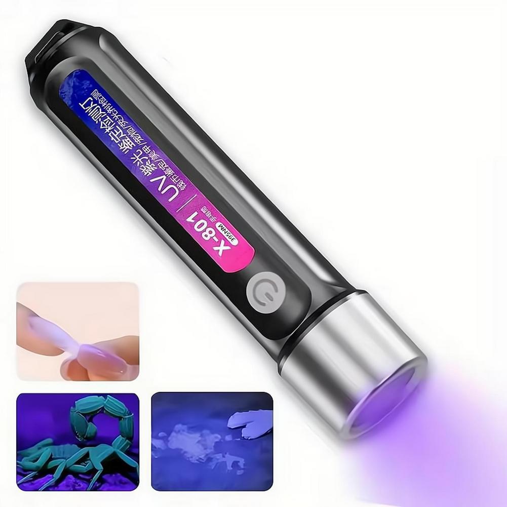 Uv Led Lamp Nail - Mini lampe torche UV LED rechargeable