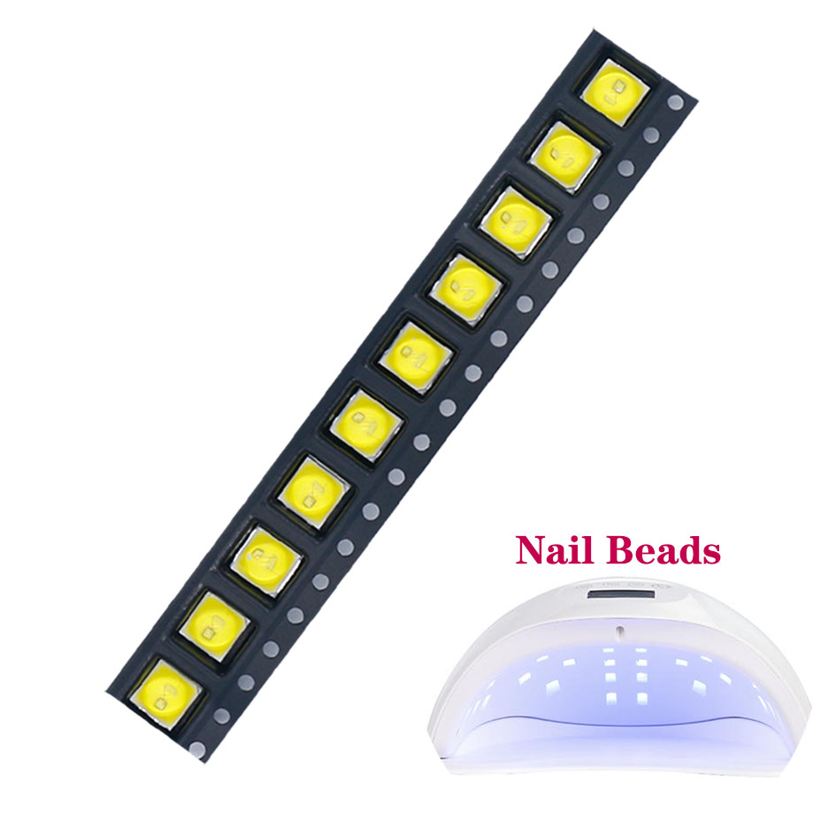 Uv Led Lamp Nail - Lot de 20 perles de lampe