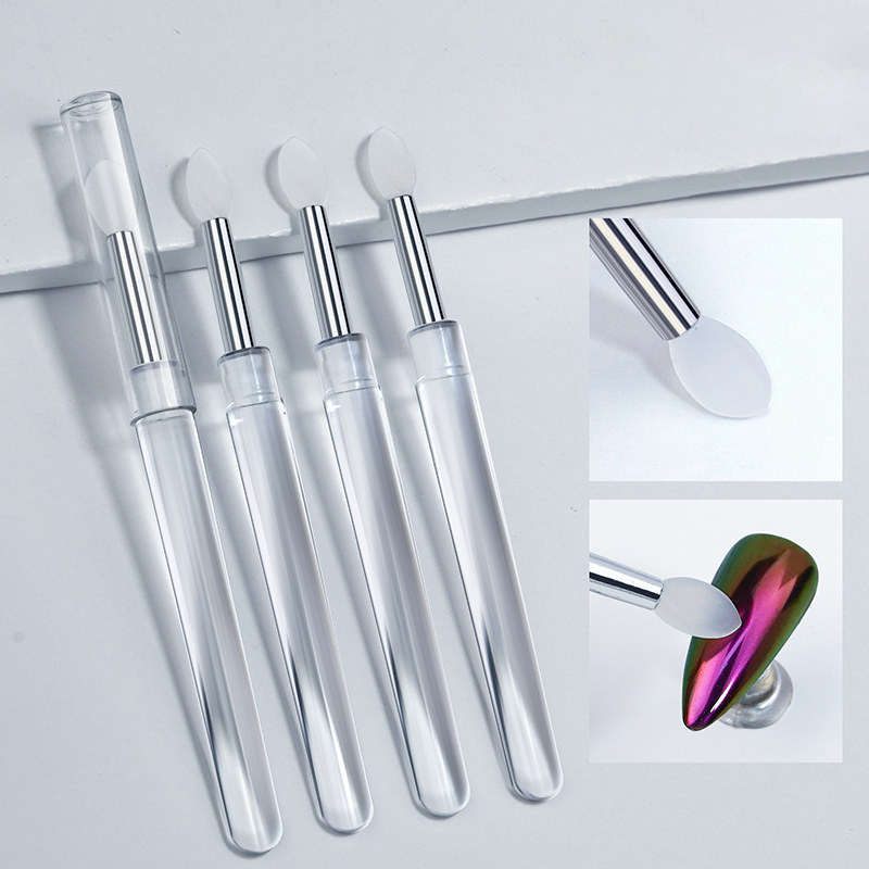 Nail Art Chrome - Outil de manucure multifonctionnel en Silicone