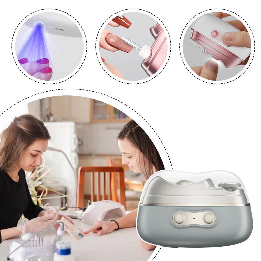 Coupe-ongles électrique 4-en-1 - Uv Led Lamp Nail avis et prix