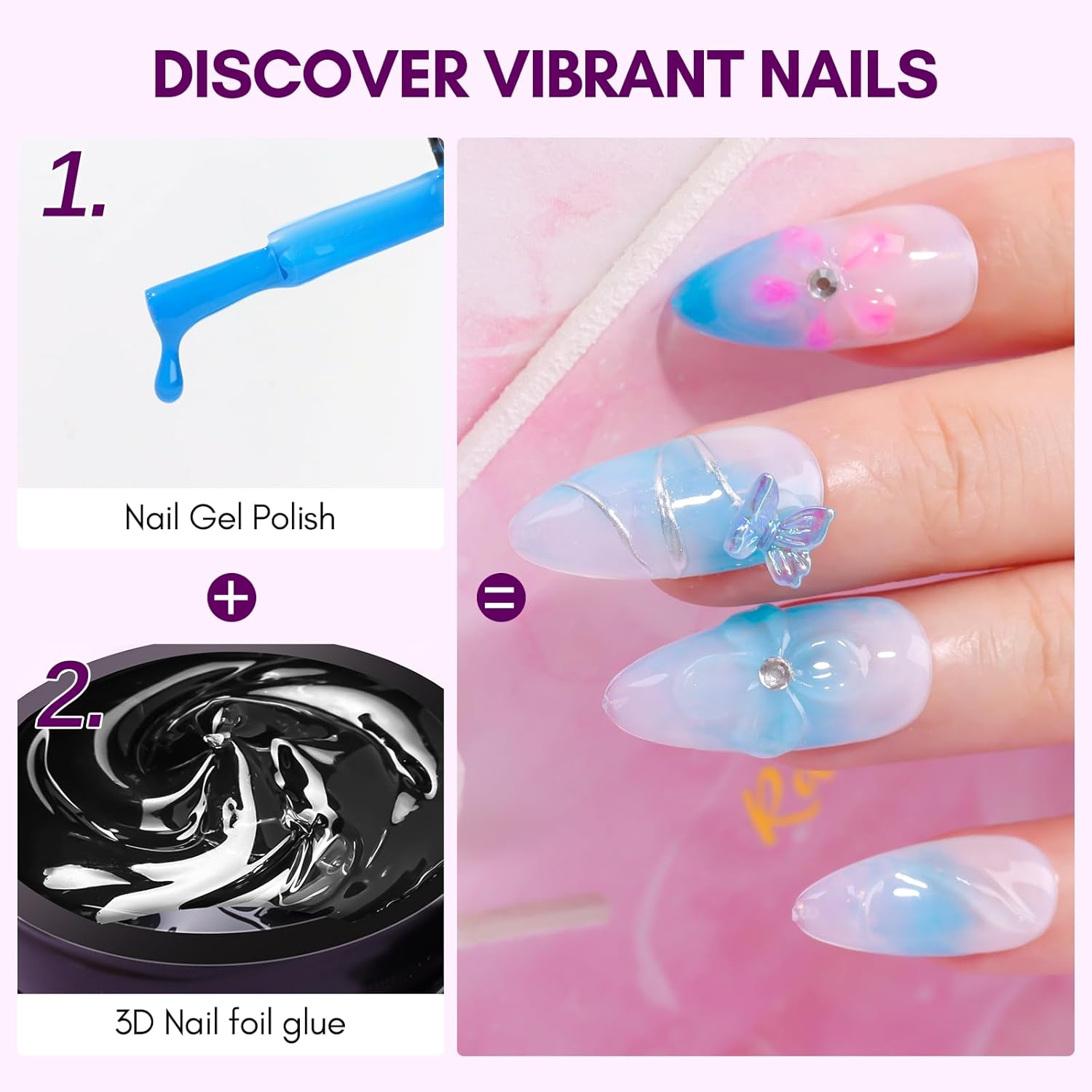 Makartt Gel 3D pour ongles 8ml - Uv Led Lamp Nail avis et prix