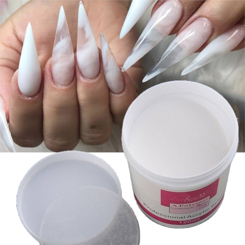 Poudre acrylique pour ongles,  - Acrylic Powder Clear avis et prix