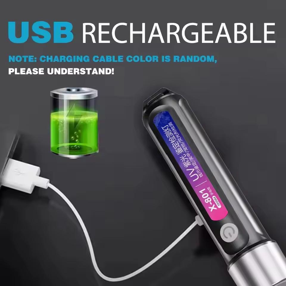 Mini lampe torche UV LED recha - Uv Led Lamp Nail avis et prix