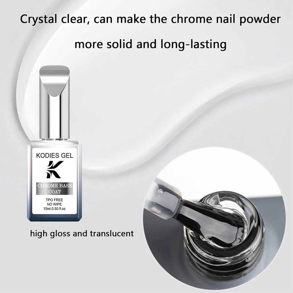 KODIES GEL clair Chrome Base m - Nail Art Chrome avis et prix