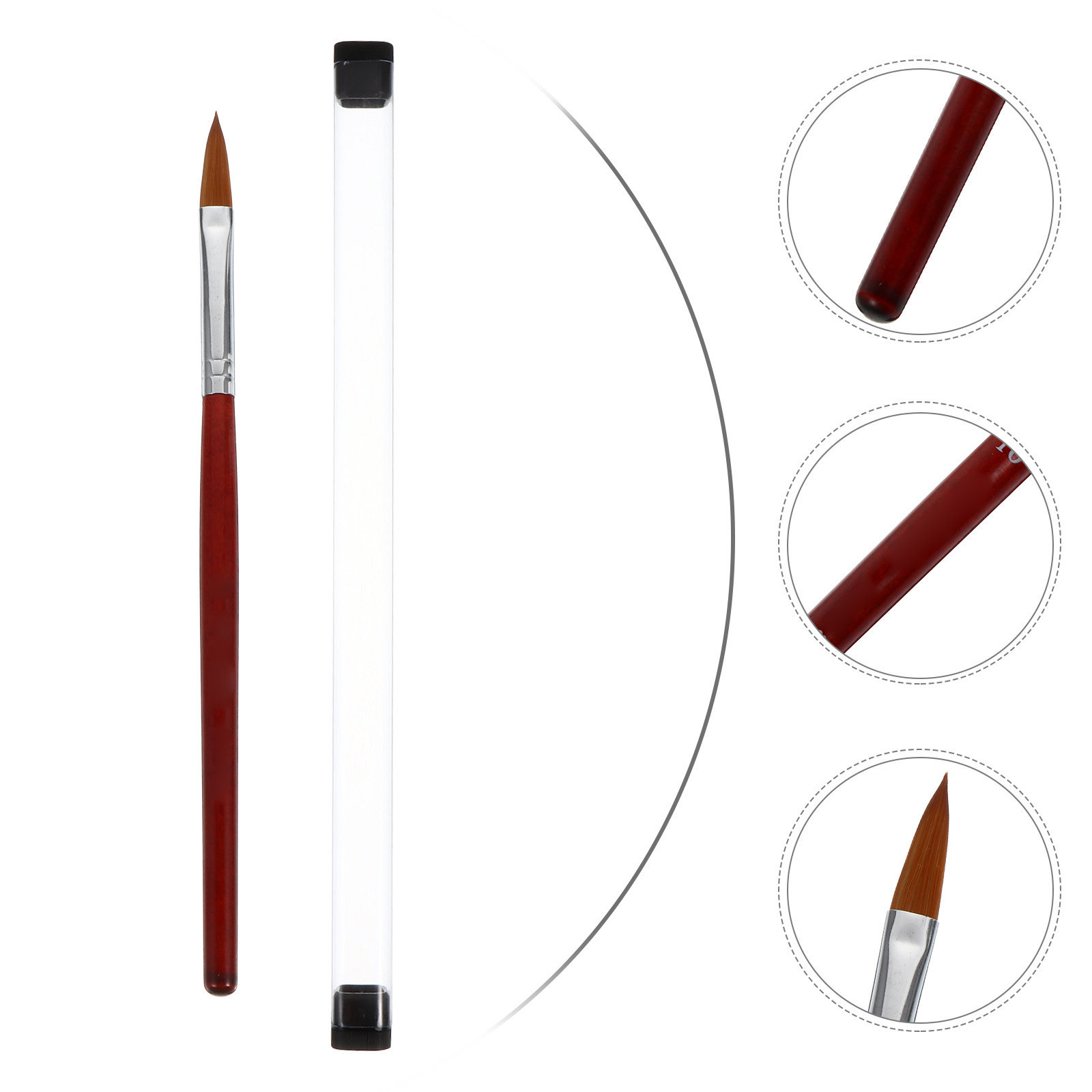 Pinceau ergonomique pour nail  - Nail Art Natural avis et prix