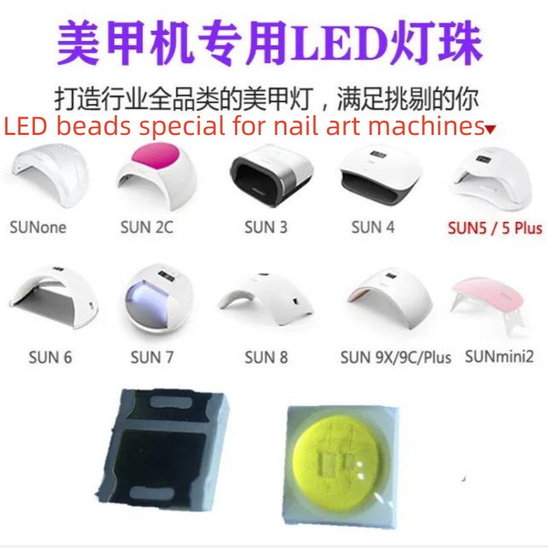 20 pièces de diodes LED UV 1W  - Uv Led Lamp Nail avis et prix