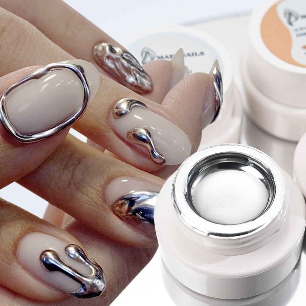Vernis à ongles métallique mir - Nail Art Chrome avis et prix