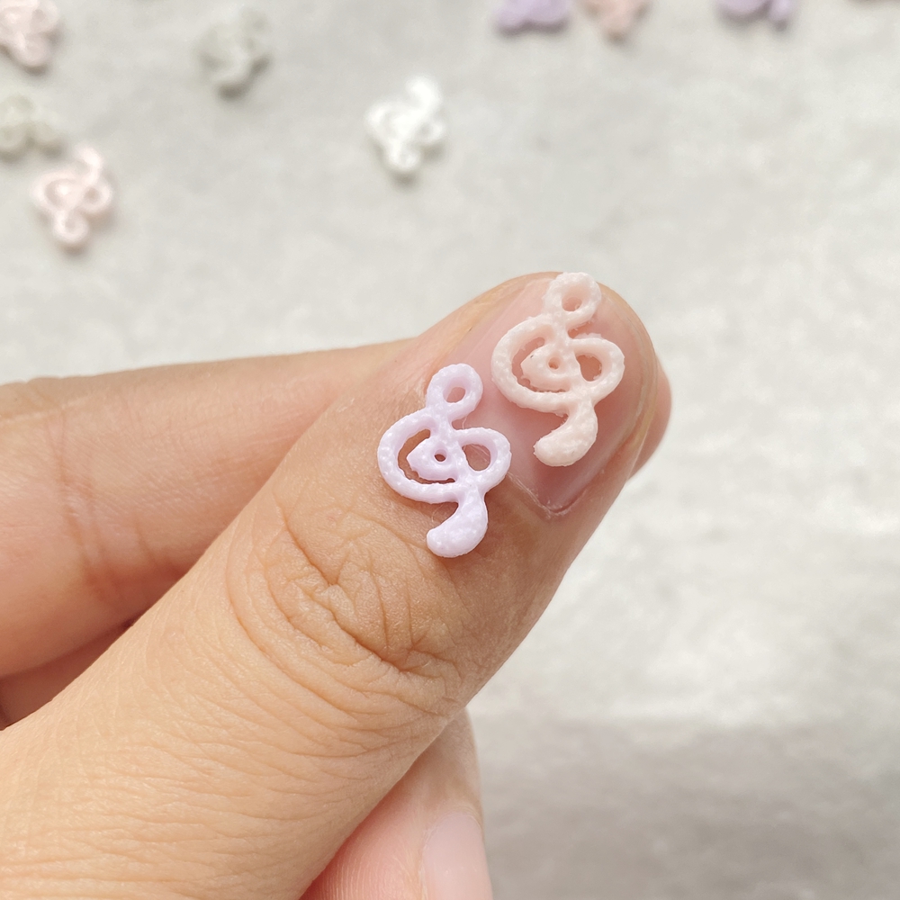 Mini symbole Musical rose en r - Nail Art Love avis et prix