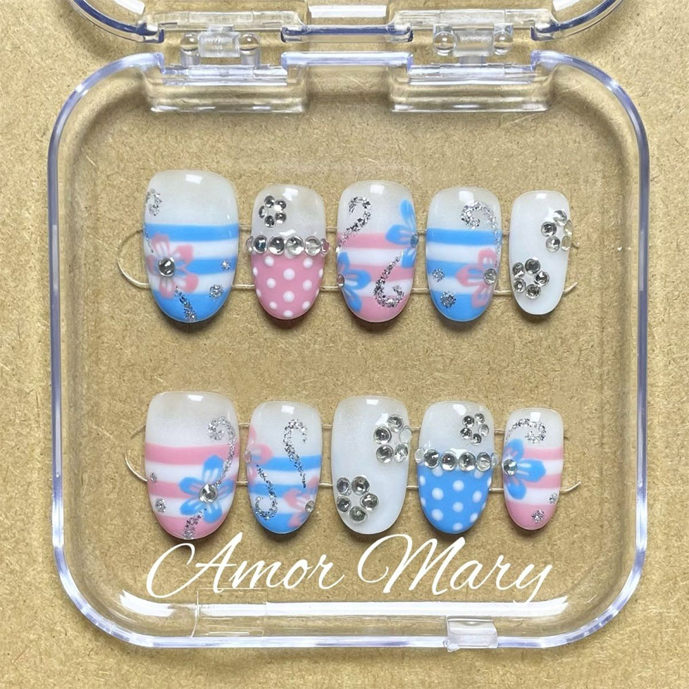 Autocollants pour ongles à pre - Nail Art Love avis et prix