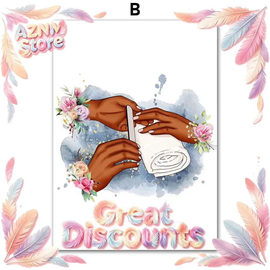 Tableau mural sur toile, motif - Nail Art Love avis et prix