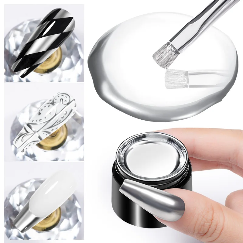 Vernis à ongles Gel pour peint - Nail Art Chrome avis et prix