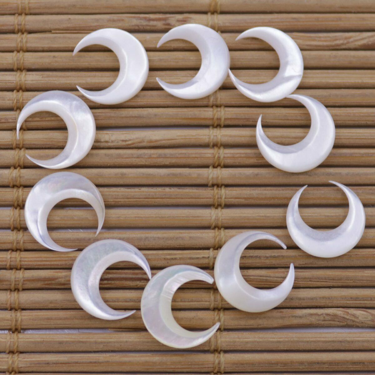 10 pièces de coquillages natur - Nail Art Natural avis et prix