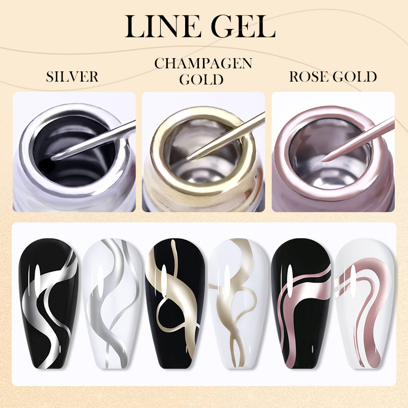 LILYCUTE 5ml Super brillant pe - Nail Art Chrome avis et prix